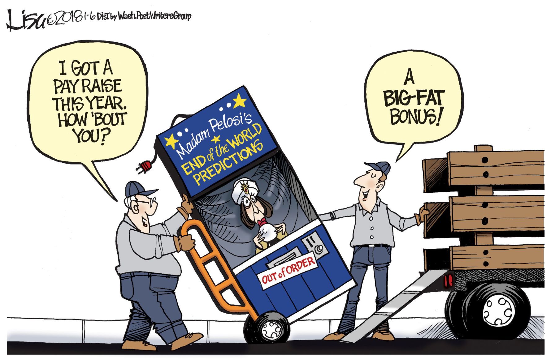 Lisa Benson cartoon